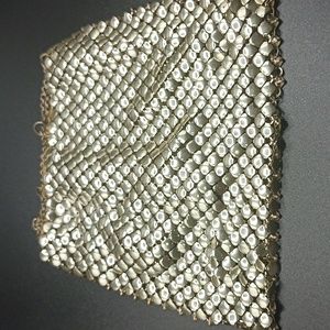 Whiting & Davis S silver mesh Bag. Vintage